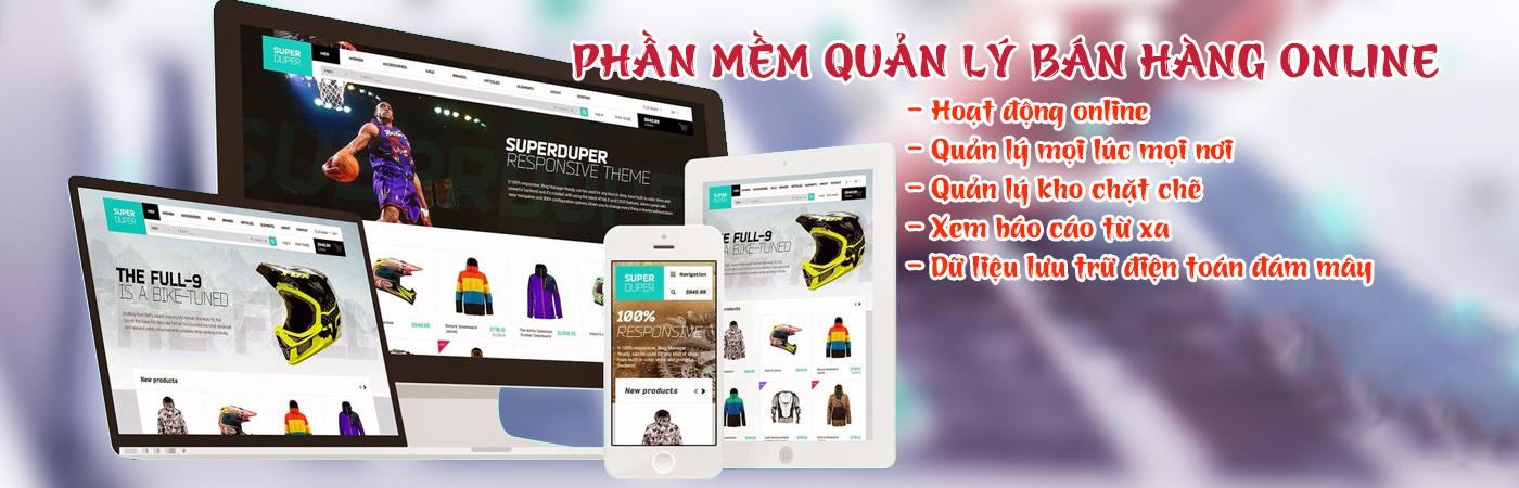 Phần mềm bán hàng online